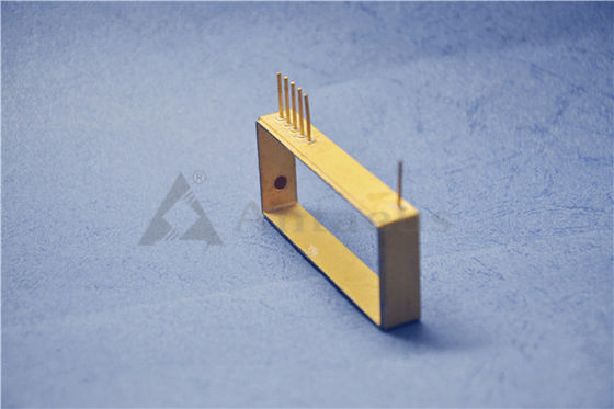 White Alumina Ceramic Components Al2O3 Ceramic - Metal Brazed Contactor