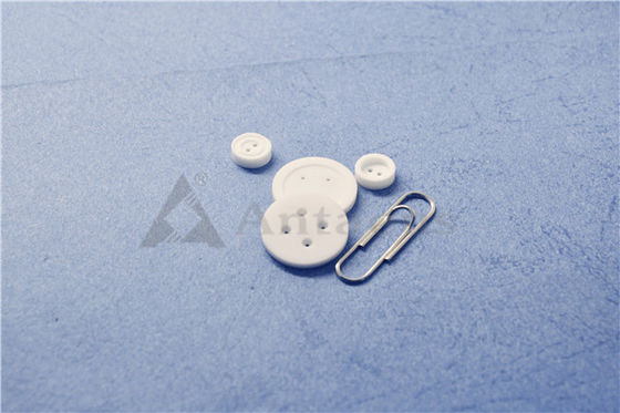 White Alumina Pressure Sensor Ceramic Insulator 0.25mm-6mm