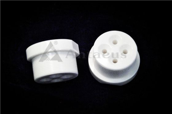 High Precision 99% Alumina Ceramic Components Abrasion Resistant
